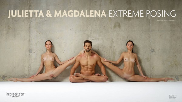[Hegre-Art] Julietta & Magdalena - Extreme Posing