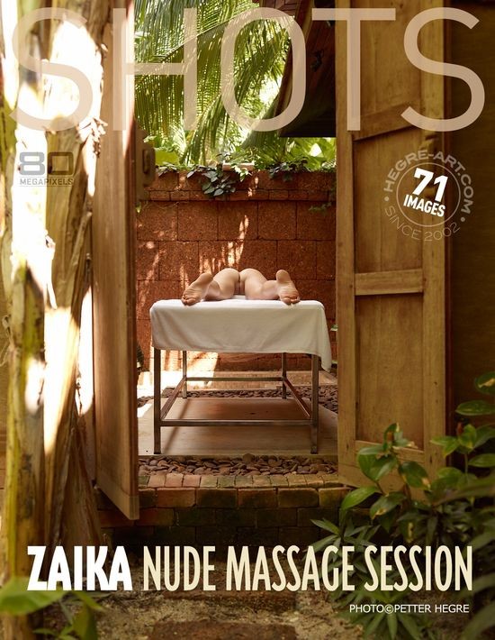 Zaika Nude Massage Session