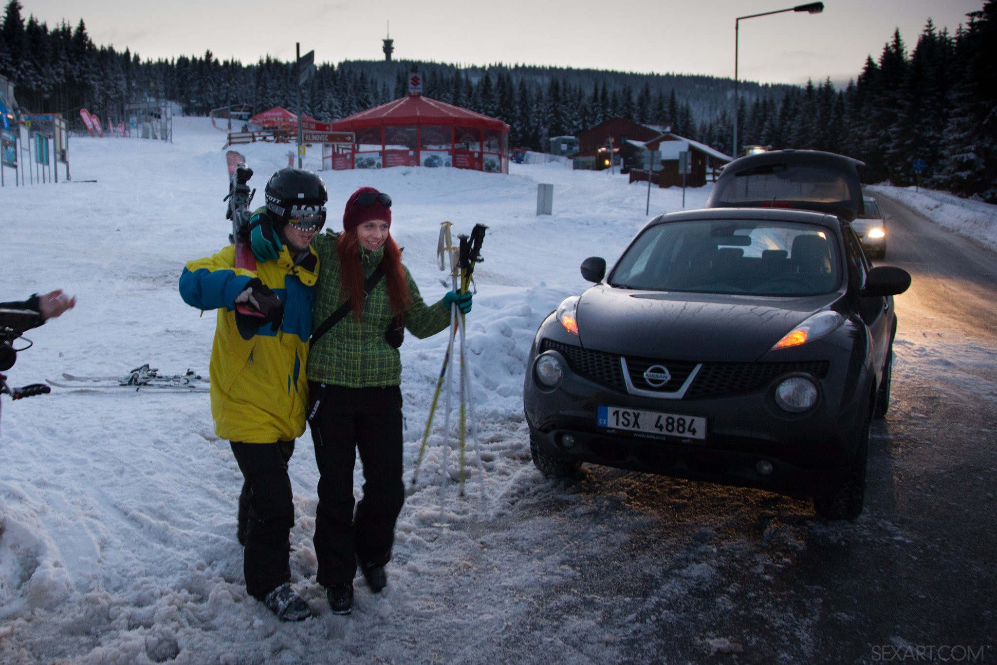 SNOW FUN VII DOWNHILL COURSE CARLA COX EMYLI